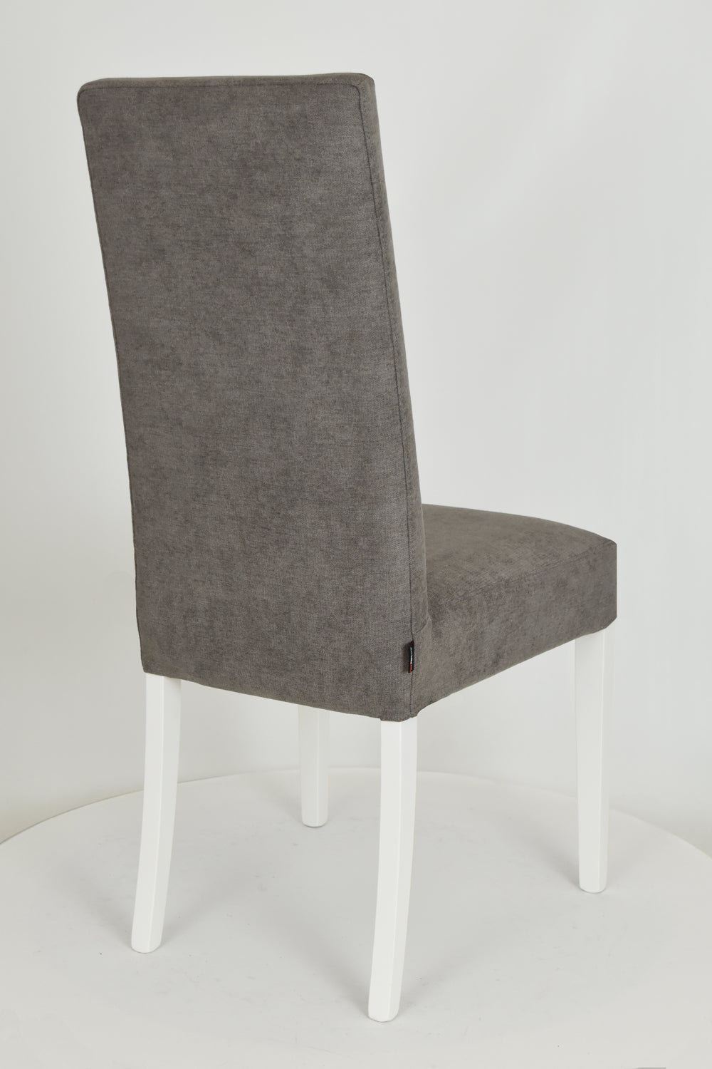 Bianco/Grigio Cemento/Set 4 Sedie
