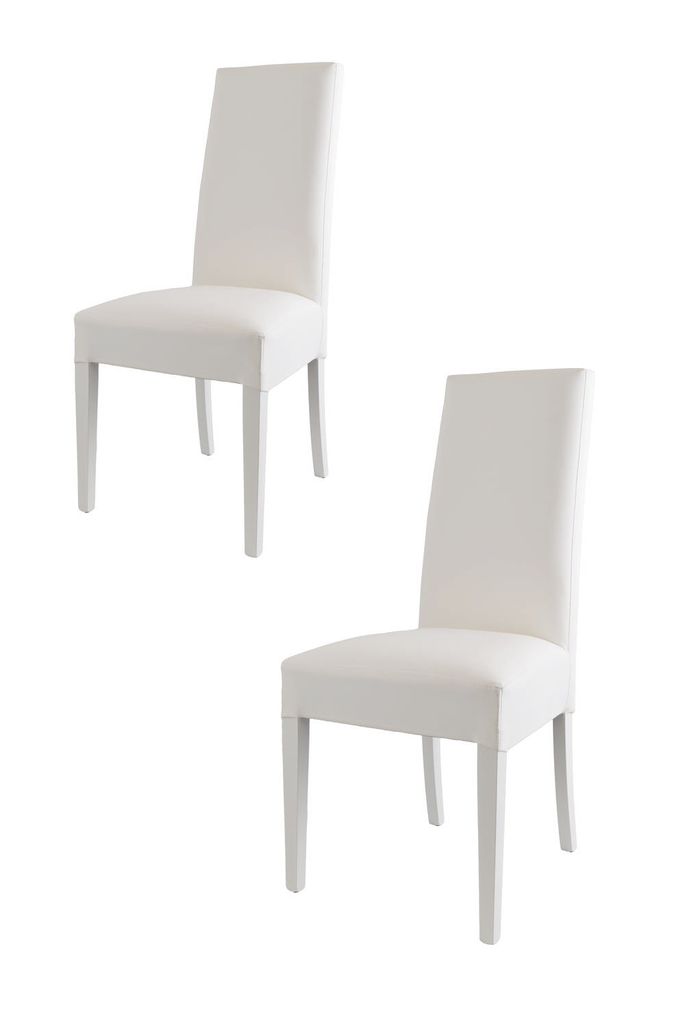 Bianco/Set 2 Sedie