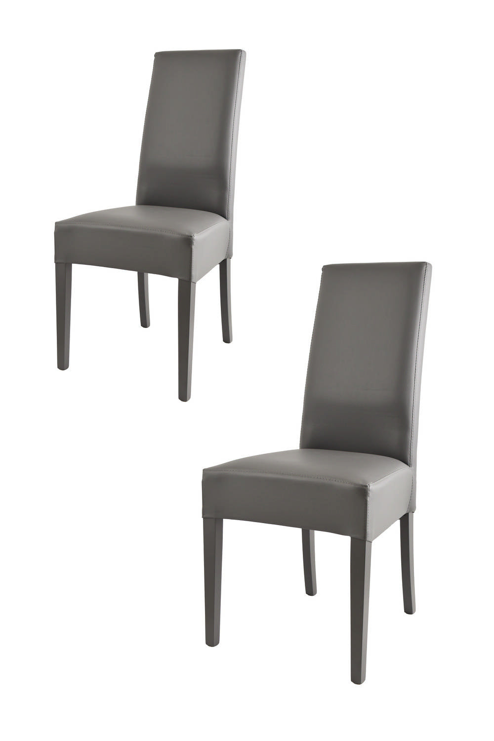 Grigio Scuro/Set 2 Sedie