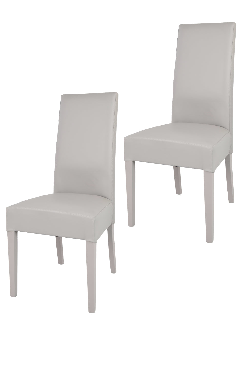 Grigio Chiaro/Set 2 Sedie
