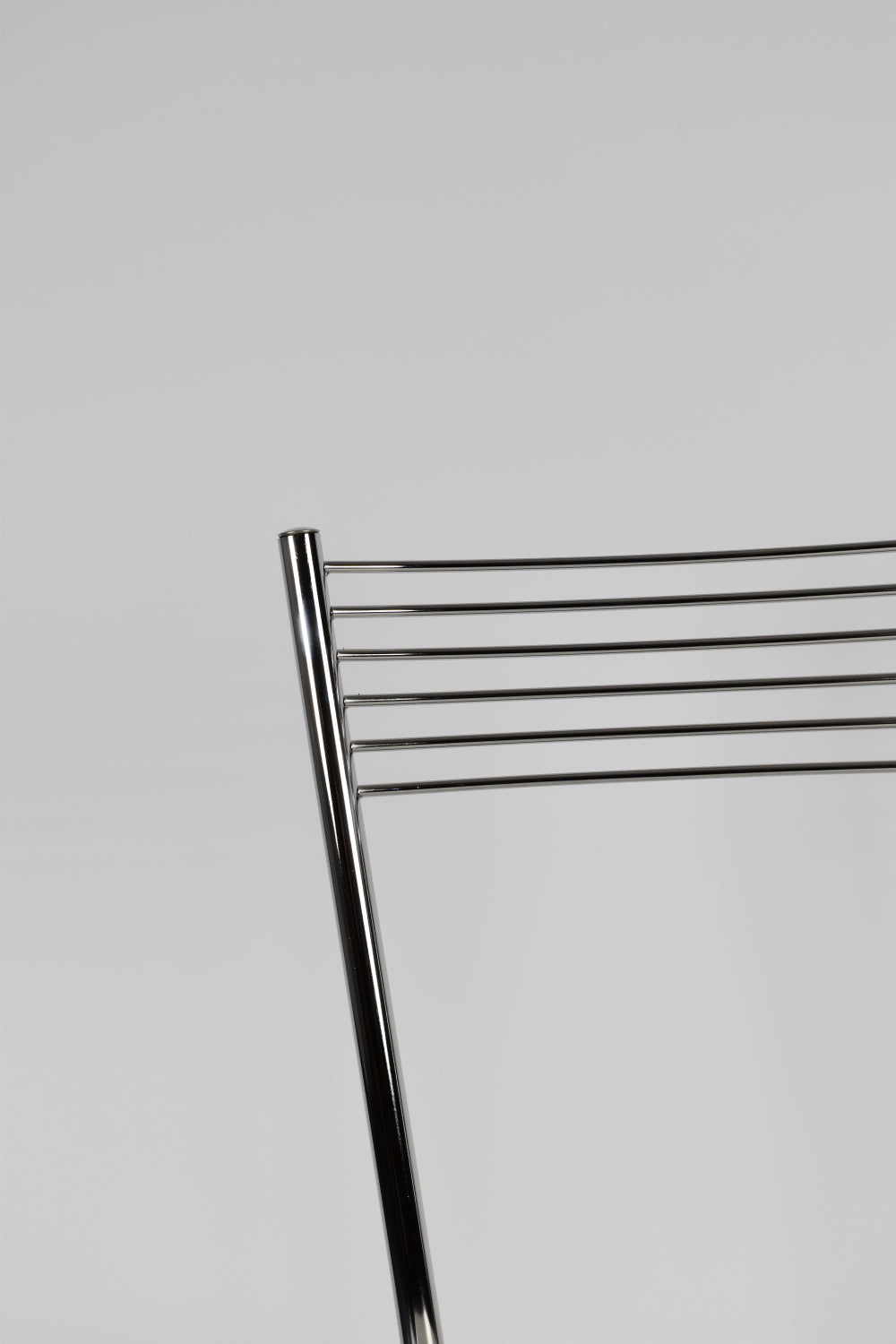 Krzesło model Elegance, struktura z chromowanej stali