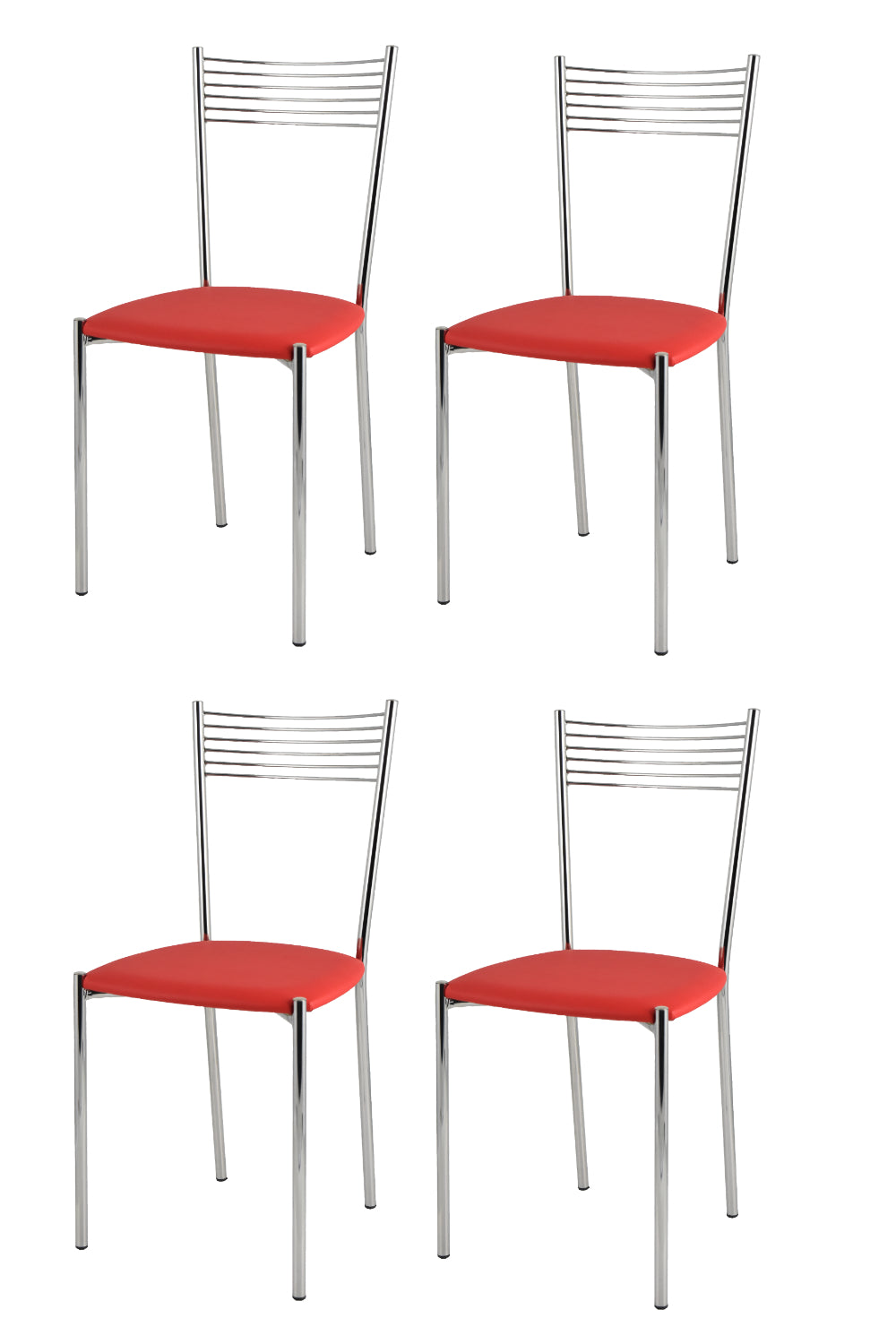 Krzesło model Elegance, struktura z chromowanej stali