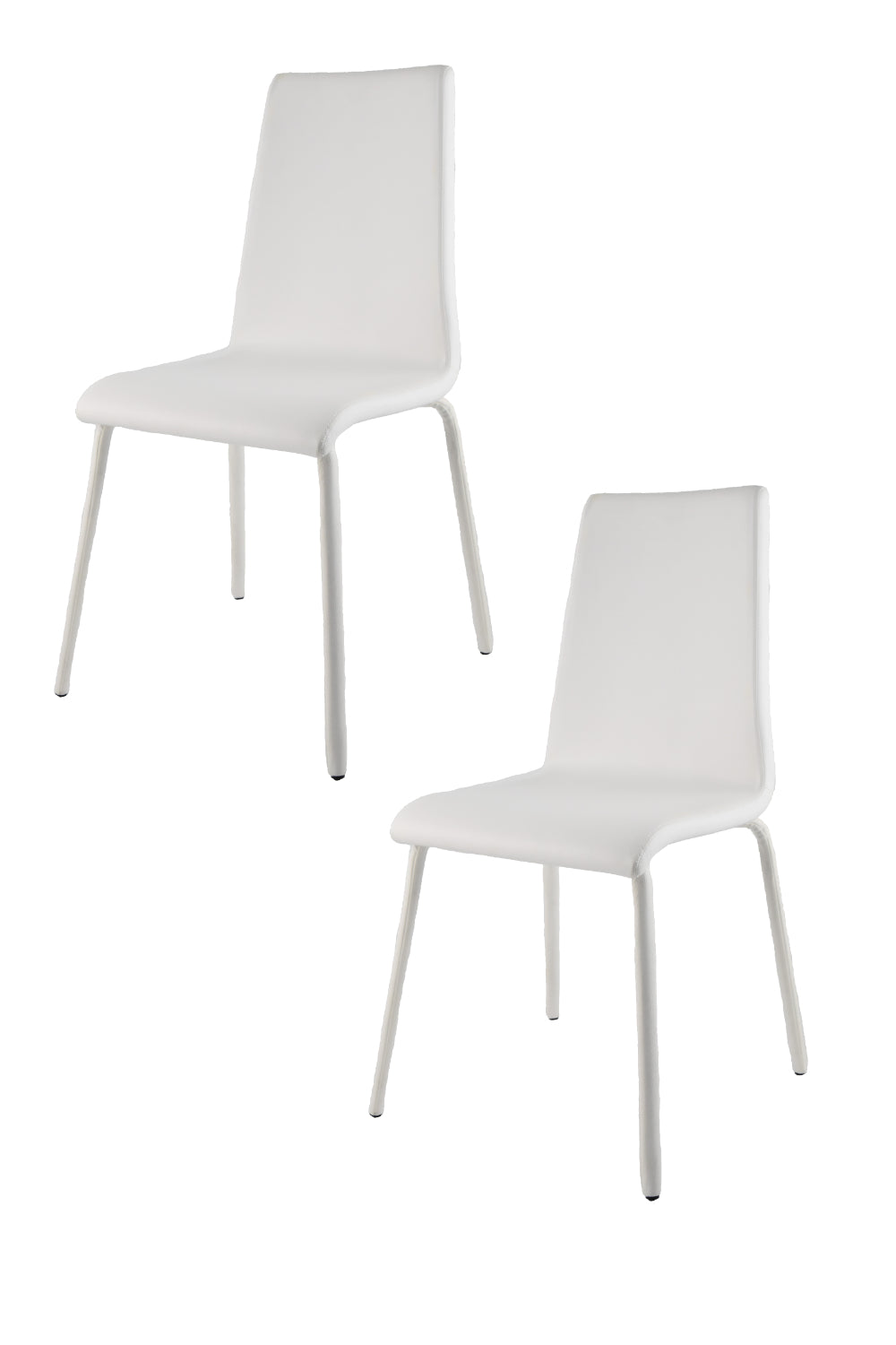 Bianco/Bianco/Set 2 Sedie