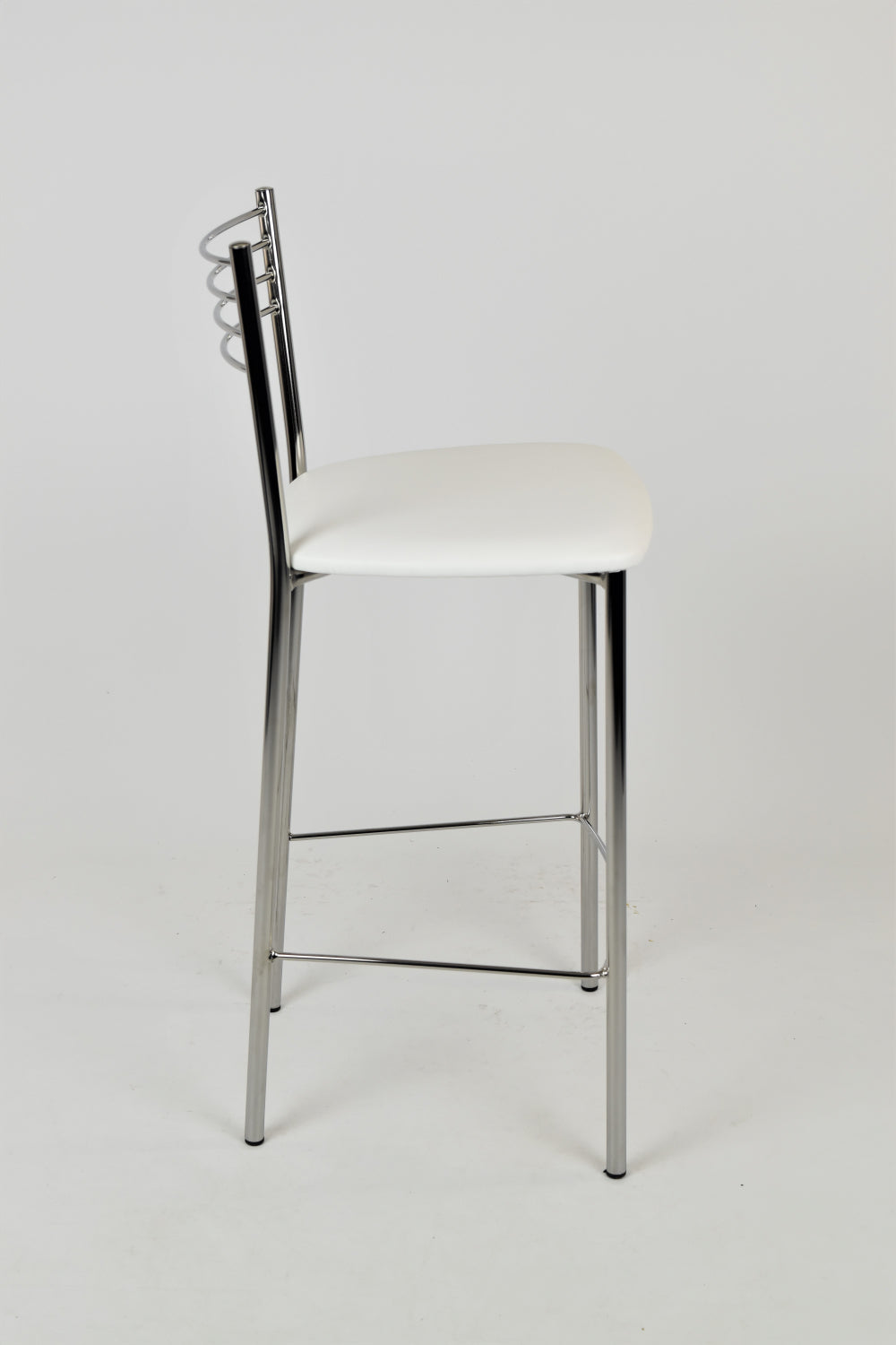 Finta Pelle Bianca/Set 4 sgabelli