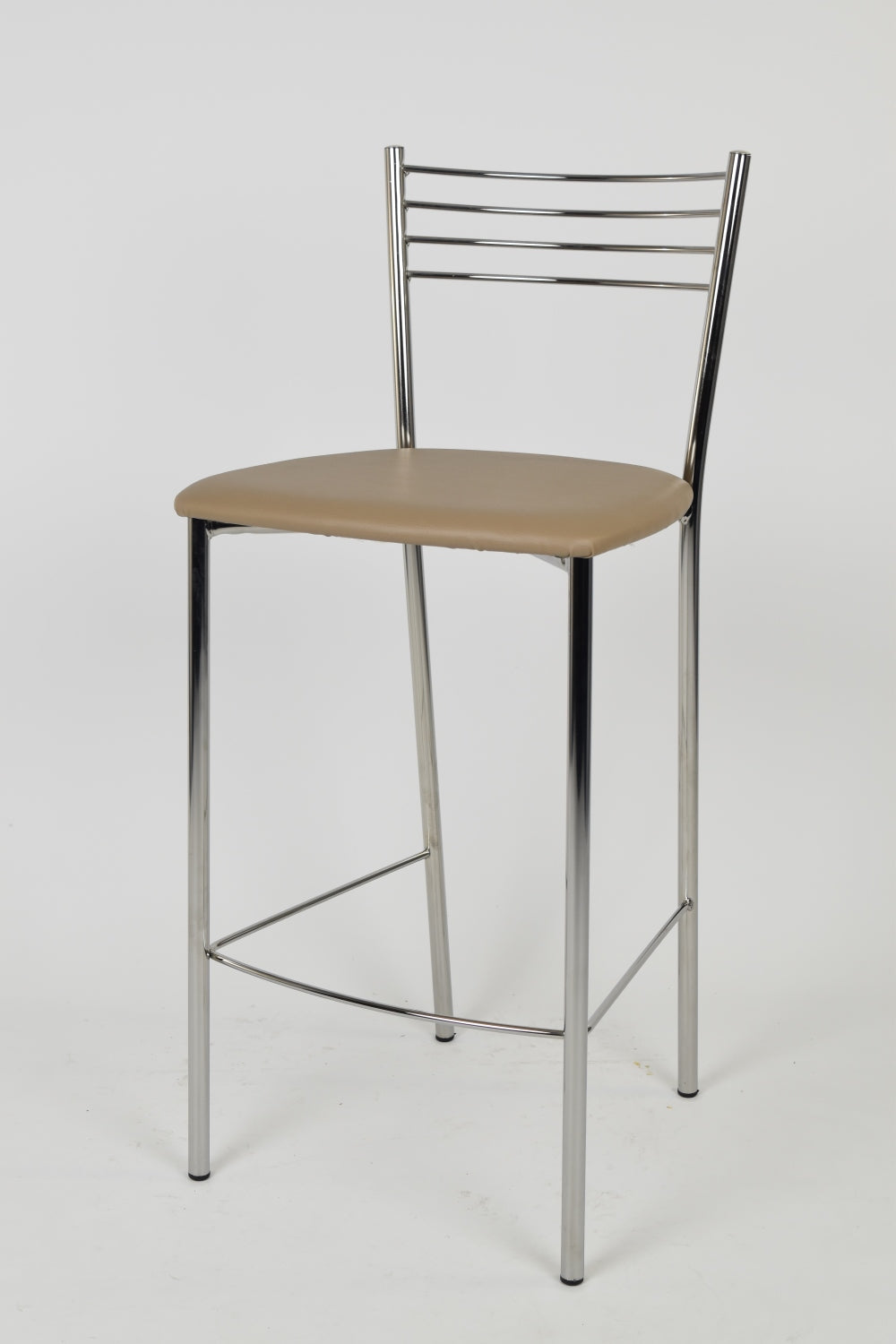 Finta Pelle Cappuccino/Set 2 sgabelli