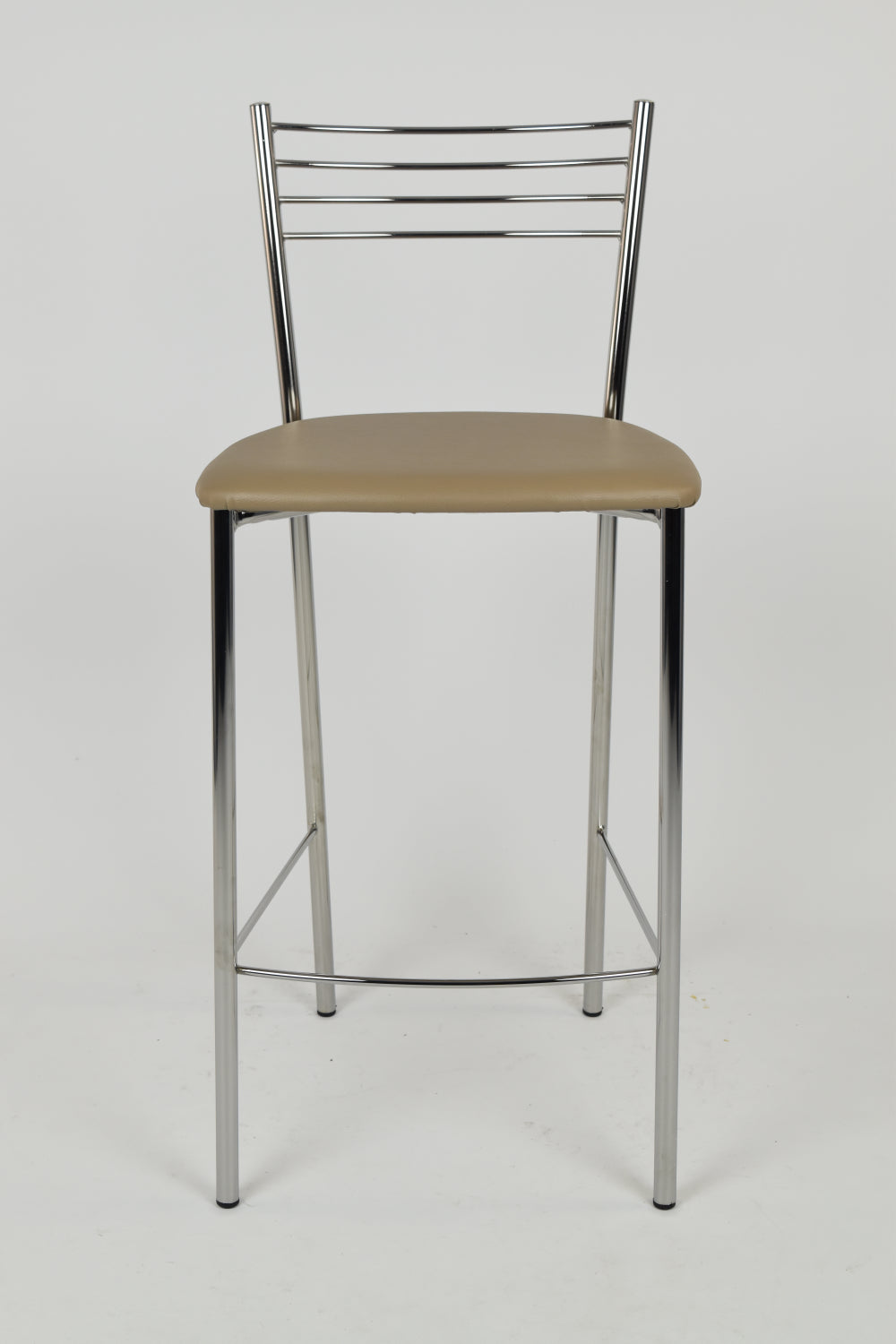 Finta Pelle Cappuccino/Set 2 sgabelli
