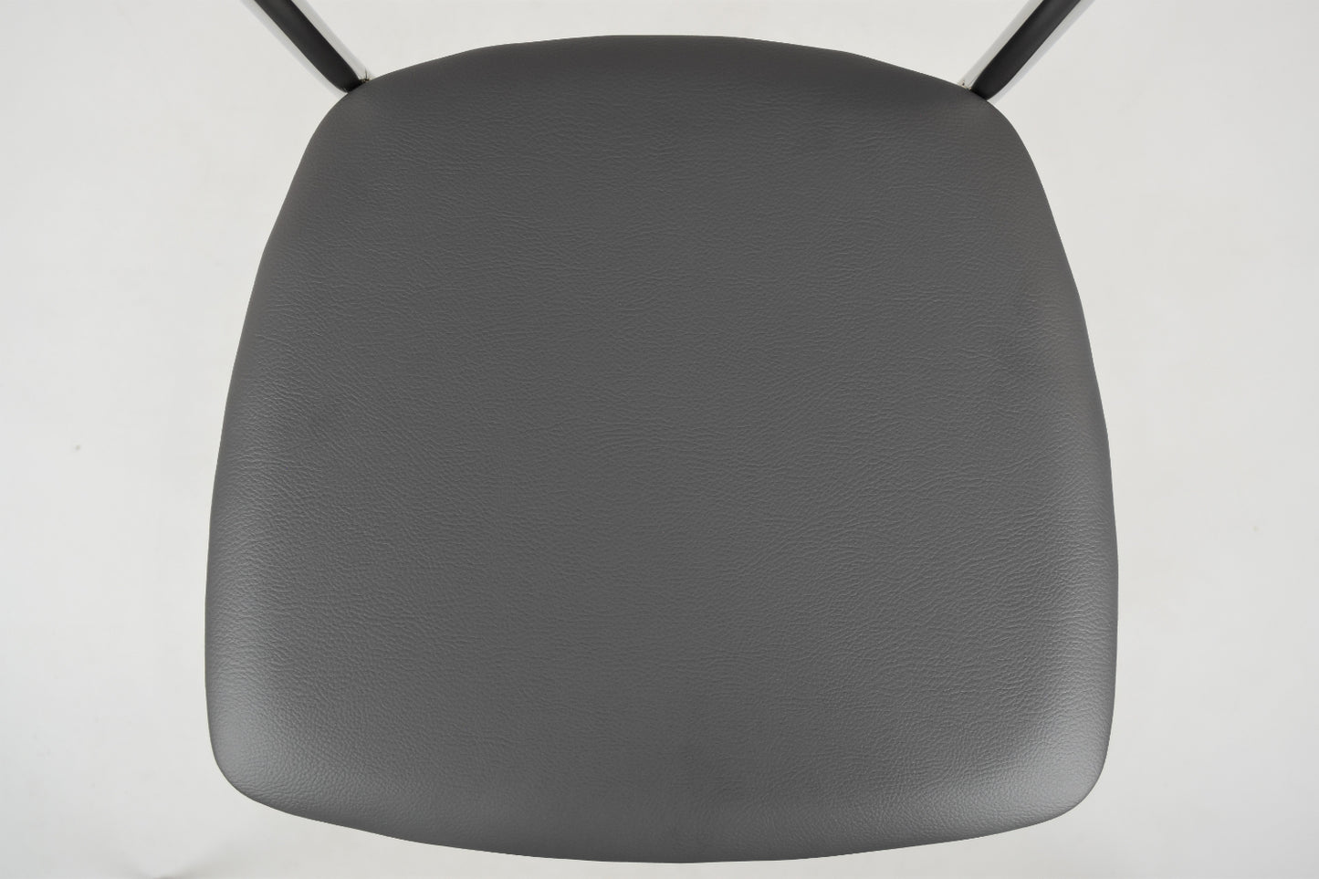 Finta Pelle Grigio Scuro/Set 2 sgabelli