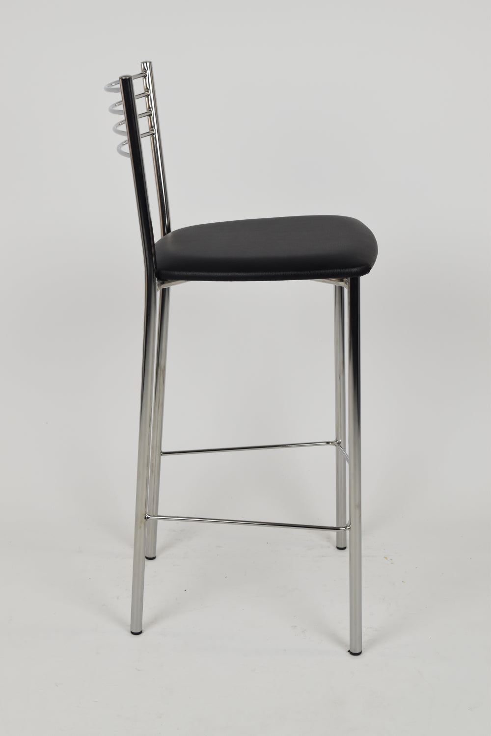 Finta Pelle Nera/Set 4 sgabelli