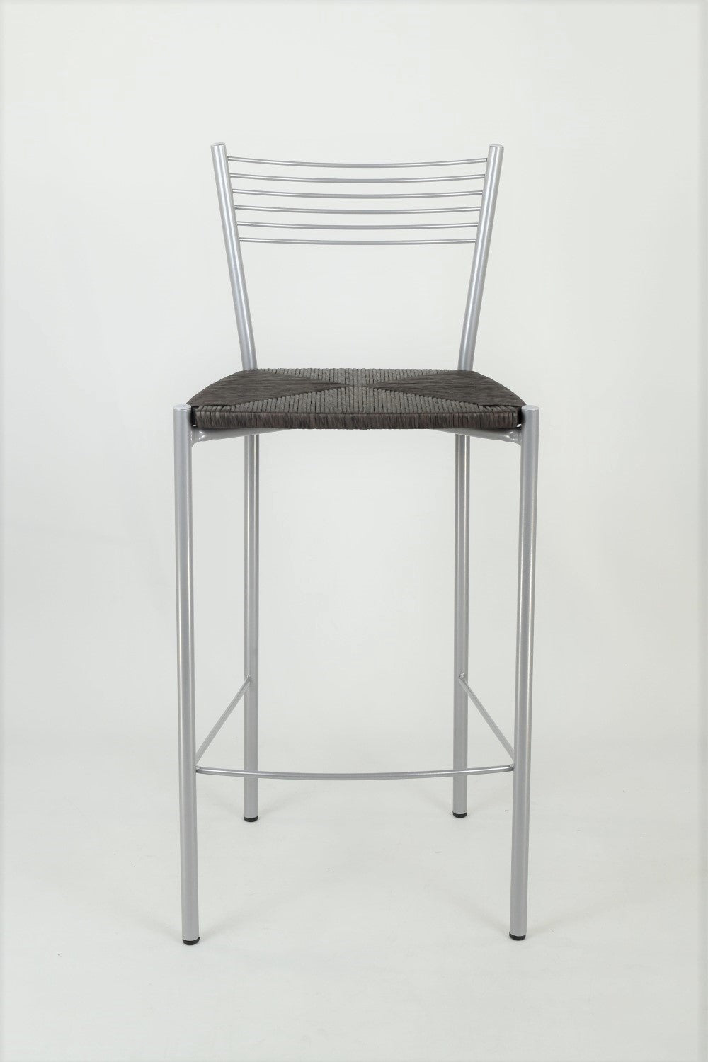 Paglia Wengé/Set 4 sgabelli