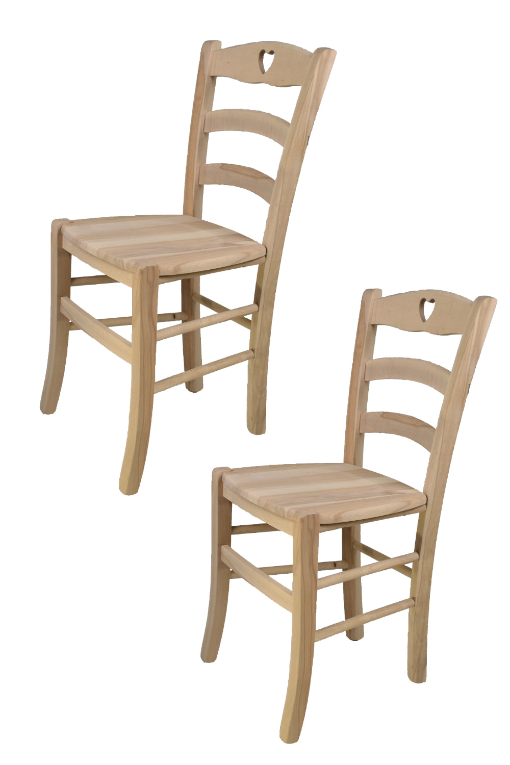 Legno/Set 2 sedie
