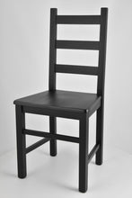 Charger l&#39;image dans la galerie, Chaise Rustica avec robuste structure en bois de hêtre et assise en bois
