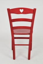 Carica l&#39;immagine nel visualizzatore di Gallery, Anilina rossa/Set 1 sedia
