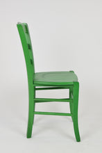 Carica l&#39;immagine nel visualizzatore di Gallery, Anilina verde/Set 4 sedie
