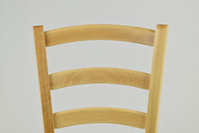 Charger l&#39;image dans la galerie, Chaise Venice avec robuste structure en bois de hêtre et assise rembourrée et revêtue en cuir artificiel ou tissu
