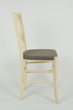 Carica l&#39;immagine nel visualizzatore di Gallery, Anilina Bianca-Tessuto Capriolo/1 sedia
