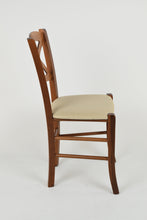 Carica l&#39;immagine nel visualizzatore di Gallery, Noce Chiaro-Tessuto Canapa/Set 2 sedie
