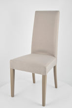 Charger l&#39;image dans la galerie, Tommychairs - Set chaises rembourrées avec housse amovible modèle Jazz pour cuisine et salle à manger, structure en hêtre peindré, assise et dossier rembourrés et recouverts d&#39;un housse en tissu
