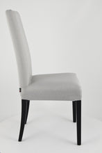 Charger l&#39;image dans la galerie, Tommychairs - Set chaises rembourrées avec housse amovible modèle Jazz pour cuisine et salle à manger, structure en hêtre peindré, assise et dossier rembourrés et recouverts d&#39;un housse en tissu
