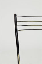 Carica l&#39;immagine nel visualizzatore di Gallery, Legno Anilina Nera/Set 4 sedie
