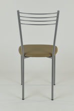 Carica l&#39;immagine nel visualizzatore di Gallery, Finta Pelle Cappuccino/Set 4 sedie
