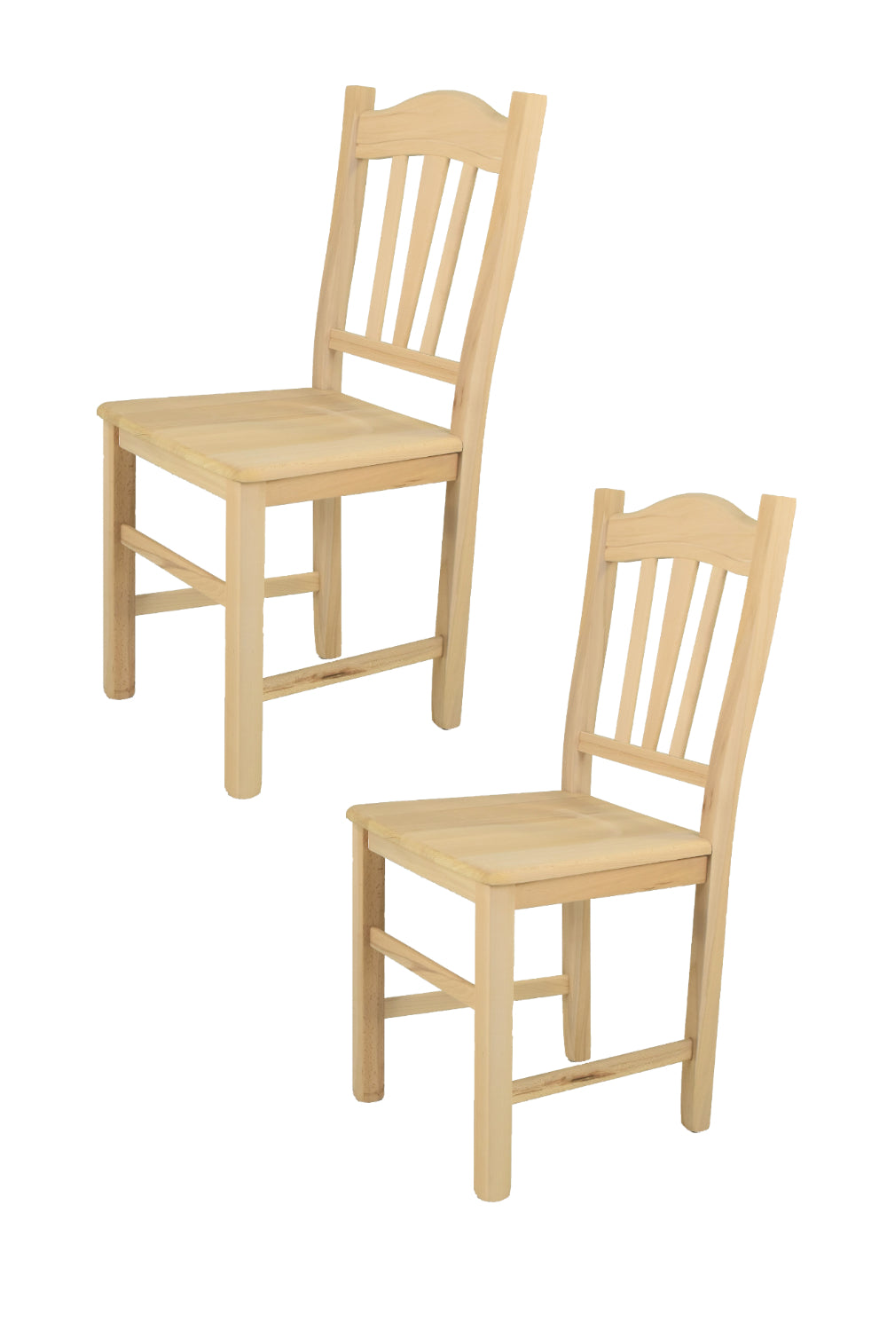 Legno/Set 2 sedie